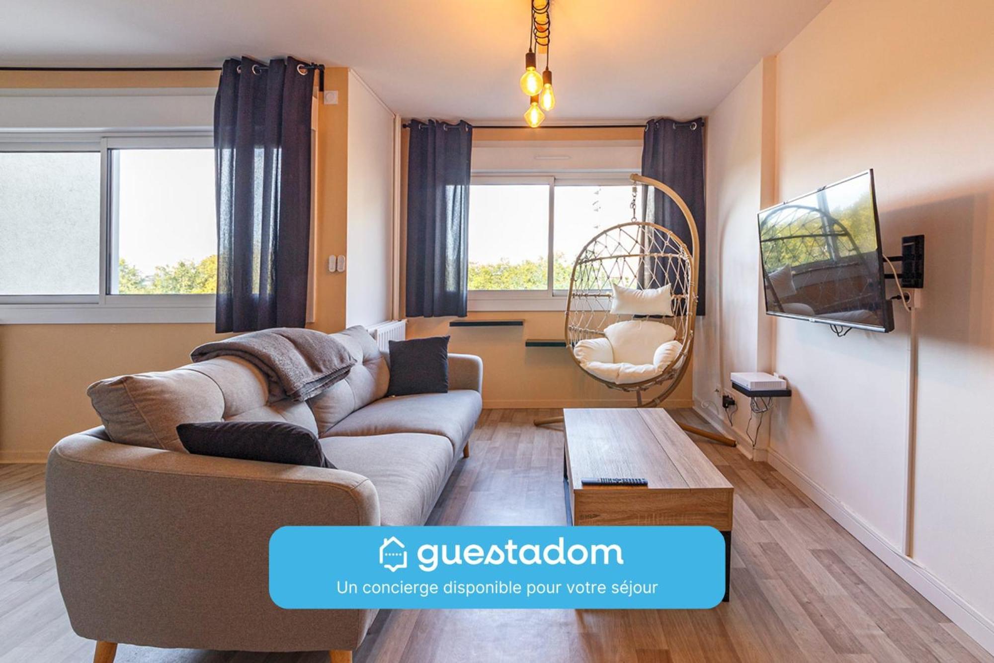 Apartamento L'Oriole Wifi Parking Angers Exterior foto